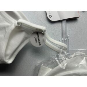 Jockey Generation Bra Sz Small Seamfree Bralette Removable Cups White LOT OF 3